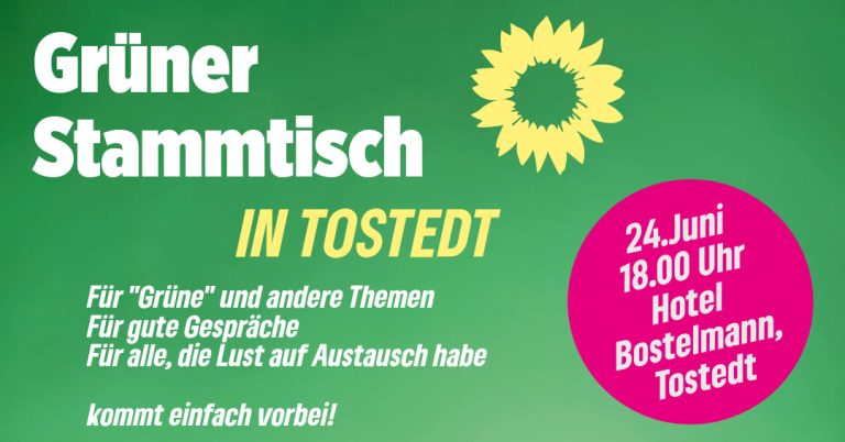Grüner Stammtisch in Tostedt